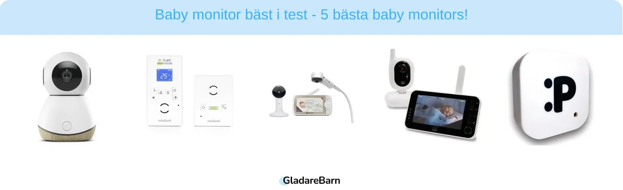 Baby monitor bäst i test