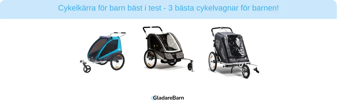 Cykelkärra för barn bäst i test