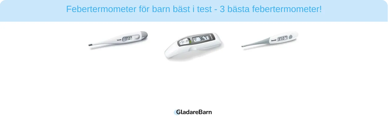 Febertermometer för barn bäst i test