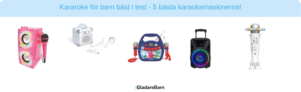 Karaoke barn bäst i test