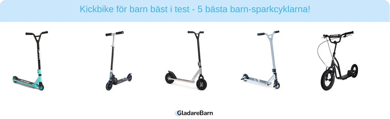 Kickbike för barn bäst i test