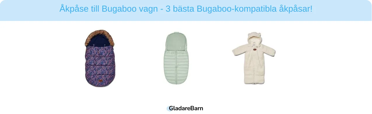 Åkpåse till bugaboo bäst i test