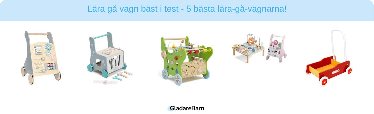 Lära gå vagn bäst i test