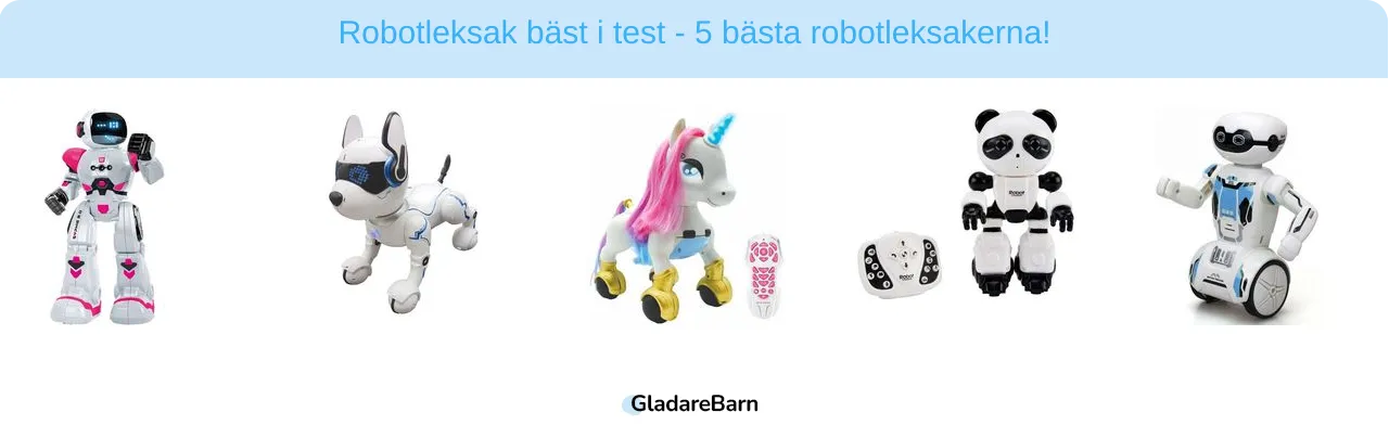 Robotleksak bäst i test