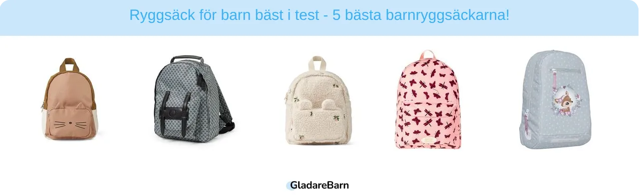 Ryggsäck för barn bäst i test