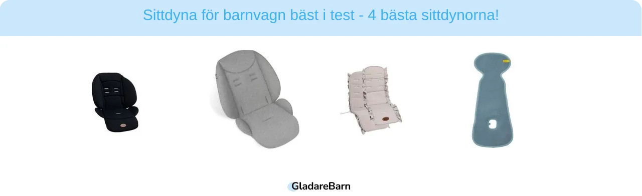 Sittdyna för barnvagn bäst i test