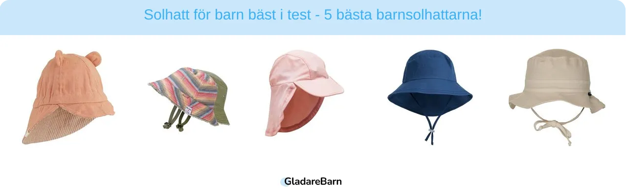 Solhatt för barn bäst i test