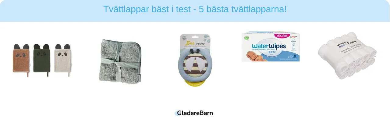 Tvättlappar bäst i test