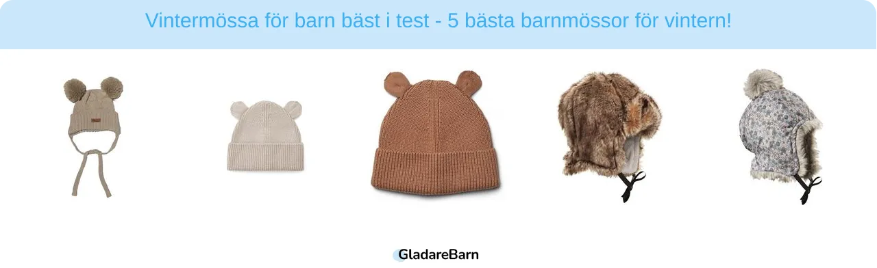 Vintermössa för barn bäst i test