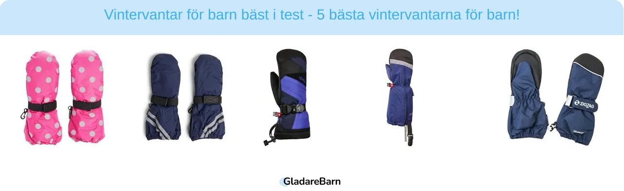 Vintervantar för barn bäst i test